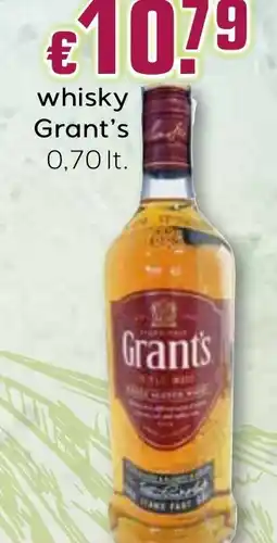 Bolama whisky grant's promoção