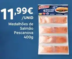 Amanhecer Medalhões de Salmão Pescanova promoção