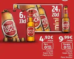 Amanhecer Cerveja Super Bock Pack 6x33cl promoção