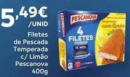 Amanhecer Filetes de Pescada Temperada c/ Limão Pescanova promoção