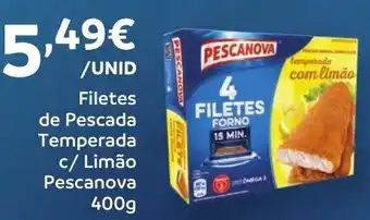 Amanhecer Filetes de Pescada Temperada c/ Limão Pescanova promoção