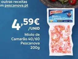 Amanhecer Miolo de Camarão Pescanova promoção