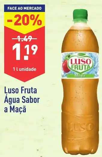 ALDI Luso Fruta Água Sabor a Maçã 1L promoção