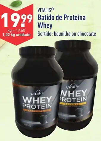 Vitalis Batido de Proteína Whey 1,02kg