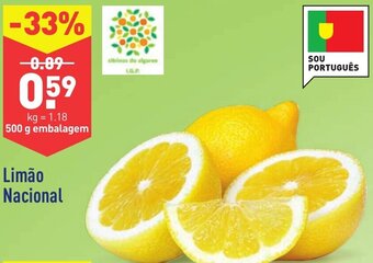 Limão Nacional 500g