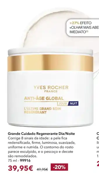 Yves rocher grande cuidado regenerante dia/noite