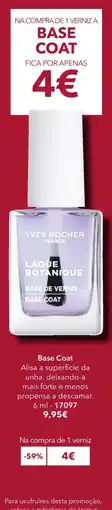 Yves Rocher Yves rocher base coat promoção