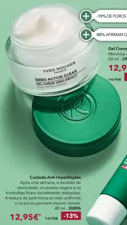 Yves Rocher Cuidado Anti-Imperfeições promoção