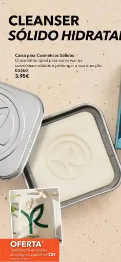 Yves Rocher Caixa para cosméticos sólidos promoção