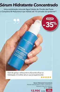 Yves Rocher Sérum Hidratante Concentrado Yves Rocher promoção