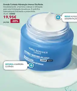 Yves Rocher yves rocher grande cuidado hidratação intensa dia/noite promoção