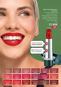 Yves Rocher Batom rouge botanique acetinado promoção