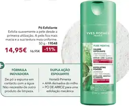 Yves Rocher Pó Esfoliante Yves Rocher promoção