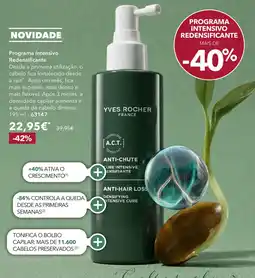 Yves Rocher yves rocher programa intensivo redensificante promoção