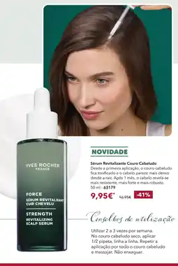 Yves Rocher Yves rocher sérum revitalisante couro cabeludo promoção