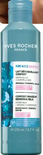 Yves Rocher Leite desmaquilhante conforto promoção