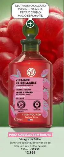 Yves Rocher Vinagre de brilho yves rocher promoção