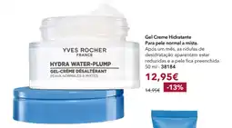 Yves Rocher Gel creme hidratante para pele normal a mista promoção