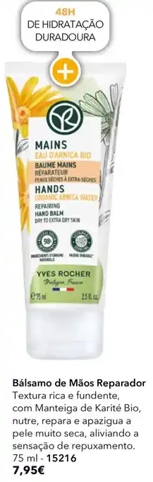 Bálsamo de Mãos Reparador Yves Rocher