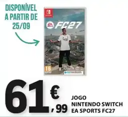 E.Leclerc jogo nintendo switch ea sports fc27 promoção