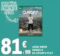E.Leclerc jogo xbox series x ea sports fc27 promoção