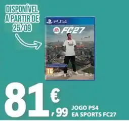 E.Leclerc jogo ps4 ea sports fc27 promoção