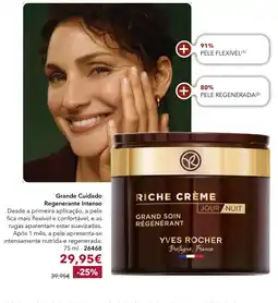 Yves Rocher grande cuidado regenerante intenso yves rocher promoção