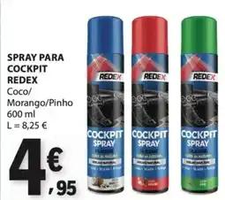 E.Leclerc Spray para cockpit redex promoção