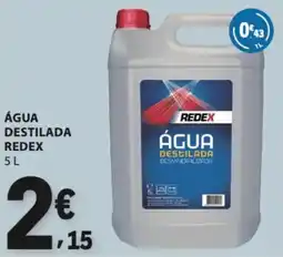 E.Leclerc Água destilada redex promoção