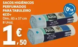 E.Leclerc Sacos higiénicos perfumados para tabuleiro €co+ promoção