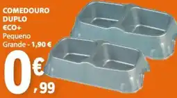 E.Leclerc Comedouro duplo eco+ promoção
