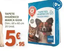 E.Leclerc Tapete higiénico marca guia promoção