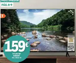E.Leclerc tv led 40" esmart promoção