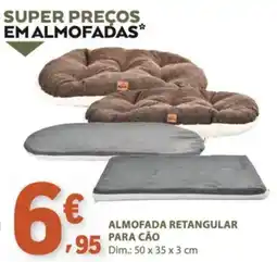 E.Leclerc Almofada retangular para cão promoção