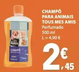 E.Leclerc Champô para animais tous mes amis promoção