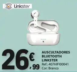 E.Leclerc Auscultadores bluetooth linkster promoção
