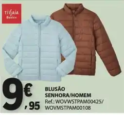 E.Leclerc Tissaia basics blusão senhora/homem promoção