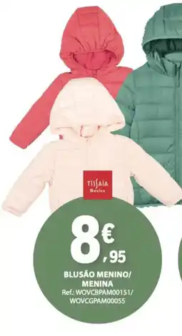 E.Leclerc Blusão menino/ menina promoção