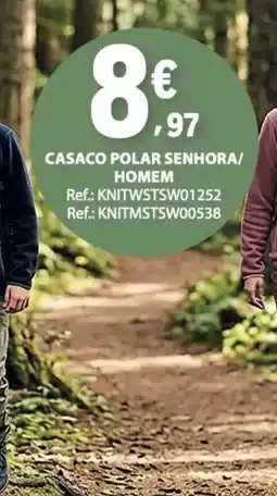 E.Leclerc Casaco polar senhora/homem promoção