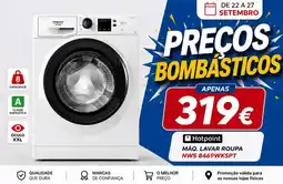 BragaJAV Hotpoint Máq. lavar roupa NWS 8469WKSPT promoção