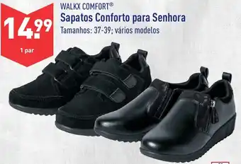 ALDI Walkx Comfort Sapatos Conforto para Senhora 37-39 promoção