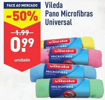 ALDI Vileda Pano Microfibras Universal promoção