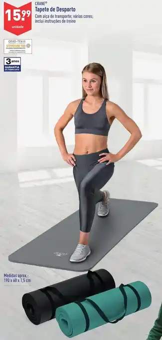 ALDI Crane Tapete de Desporto promoção
