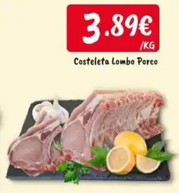 Ponto Fresco Costeleta lombo porco promoção
