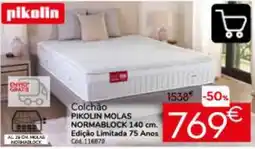 Conforama Colchão pikolin molas normablock promoção