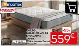 Conforama Colchão mola flex molas ensacadas promoção