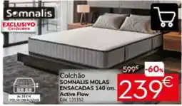 Conforama Colchão somnalis molas ensacadas promoção
