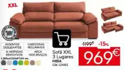 Conforama Sofá XXL HIBA promoção