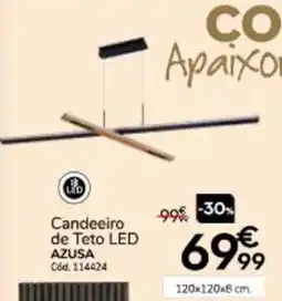 Conforama Candeeiro de teto led azusa promoção