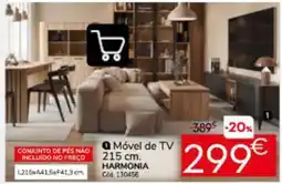 Conforama Móvel de TV Harmonia promoção